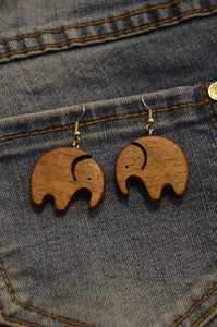 Pendientes de cuentas de semillas con estilo para mujer hechos a mano antiguos, estilo bohemio creativo, joyería de gota de cuero de imitación de madera clásica - Product Image 6