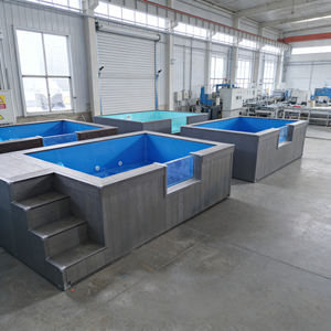 Piscina Elevada de Fibra de Vidrio, Pequeña y Grande, para Jardín Familiar, Resistente a las Grietas y a los Rayos UV, Tamaño Personalizable - Product Image 4