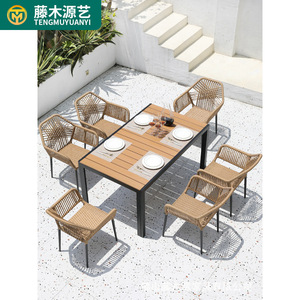 Conjunto de Silla Columpio y Banco de Patio de Metal Nórdico para Exteriores, Muebles de Jardín Ecológicos para Comer y Descansar, para Uso Residencial/Comercial - Product Image 5