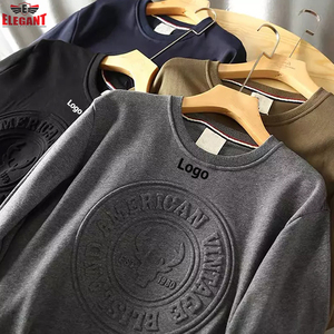 OEM profesional por encargo de los Hombres Elegantes deportes en relieve sudadera en 6XL al por mayor último diseño de tela polar - Product Image 3