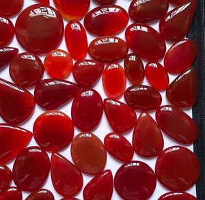 100% cabujón de cornalina envoltura de alambre y fabricación de joyas cornalina piedra preciosa cornalina lote al por mayor - Product Image 3