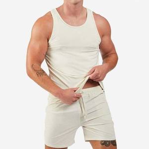 Débardeurs OEM pour hommes Débardeurs de gymnastique Débardeurs Vêtements de sport Stringer Musculation Fitness Hommes Mode personnalisée Coton Spandex - Product Image 6