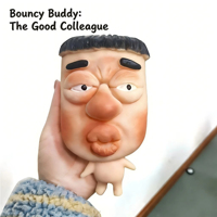 Jouet Squishy Poupée à Tête Géante à Rebond Rapide, Anti-Stress et Anxiété, Sensible au Toucher, pour Enfants, Adolescents et Adultes, Unisexe