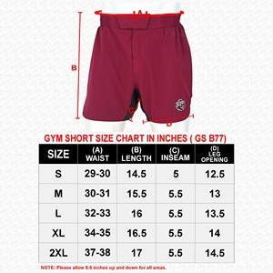 Short Athlétique MMA Personnalisé pour Homme Style Bermuda Adaptable avec Logo Avant High Street Solid Pattern Decoration Mid Waist - Product Image 6