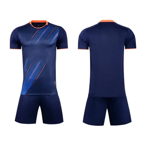 Camiseta de Fútbol Personalizada, Uniforme de Fútbol, Envío Directo, Camiseta de Fútbol, Conjunto de Uniformes de Fútbol, Jersey de Fútbol Sublimado Negro y Amarillo - Product Image 3