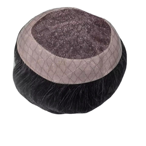 วิกผมปลอมลอนธรรมชาติผมสีเทาแบบลอนสำหรับผมชาวอินเดียผมแบบหลวมกันน้ำ - Product Image 1