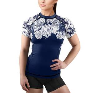 T-shirt de sport actif à manches longues pour femmes, rashguard d'entraînement pour jeunes, confortable, extensible, à séchage rapide - Product Image 5