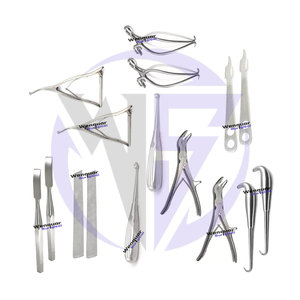 Ensemble de 16 instruments chirurgicaux orthopédiques de base en acier inoxydable, outils professionnels de chirurgie vétérinaire et médicale par Wenquar - Product Image 6