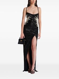 Vestido de noche hecho a mano 2025 para mujer, colección de fábrica, satén transpirable, gasa, línea A, vestido de fiesta, diseño sin mangas - Product Image 4