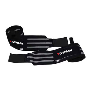 Wrist Wraps Ten Different Cotton Custom Logo Cross <b>Training</b> Adjustment <b>Weight</b> Lifting Gym Wrist Wraps - Product Image 1
