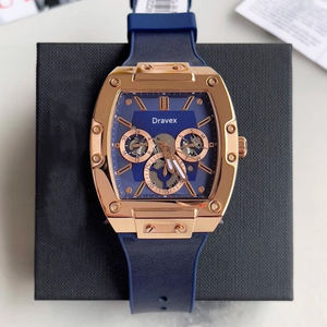 Reloj de Lujo para Hombre GUSSES de Primera Marca con Logo Personalizado, de Aleación, Impermeable, Cuadrado, Deportivo, Cronógrafo de Cuarzo - Product Image 2