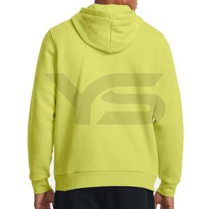 Vente en gros de sweat à capuche pour homme en coton avec logo personnalisé pull en molleton élégant à manches longues avec cordon de serrage solide délavé à capuche élégant - Product Image 3