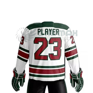 2025 conjunto de uniforme de hockey sobre hielo para hombres hecho al por mayor diseño de logotipo personalizado uniforme de hockey sobre hielo para hombres transpirable con precio barato para la venta - Product Image 5