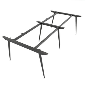CONE Concept 240x120 Steel Table Legs Heavy Duty Industrial Design for Dining Bed & Hospital Use Assembly Required HCCO010 - Product Image 1