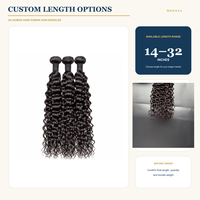 Extensions de cheveux Remy ondulés 8A, 100% cheveux humains, lots pour tissage de cheveux, 14-32 pouces, emballage et logo personnalisés, fabriqué en Chine