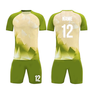 Meilleur Design Maillot de Football à Manches Courtes pour Enfants 100% Polyester Impression Complète par Sublimation Nouvel Ensemble de Vêtements de Football de France - Product Image 1