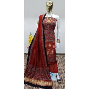 ผ้าโมดอลลายพิมพ์มือแบบอีโค่ ฟรีแลนด์ ซักได้ สำหรับตัดชุดทรงเอ สำหรับผู้หญิง - Product Image 2