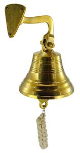 Campana de Mano de Latón Decorativa para el Hogar, Oficina, Escritorio y Exhibición Clásica - Product Image 2