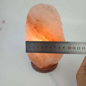 Lámpara de Cristal del Himalaya de Material Orgánico, Portátil, Tallada, Diseño Moderno, Forma Natural, Luz Nocturna, Decoración del Hogar - Product Image 5