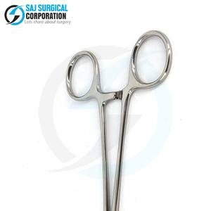 Pinzas ergonómicas para arteria Fraser Kelly, mango curvo antideslizante, acero alemán para un uso cómodo durante procedimientos largos - Product Image 5