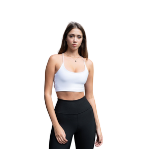 Soutiens-gorge de sport sans couture personnalisés pour femmes, haute performance pour le fitness, soutien confortable, soutien-gorge grande taille, OEM ODM en gros, logo frontal - Product Image 5