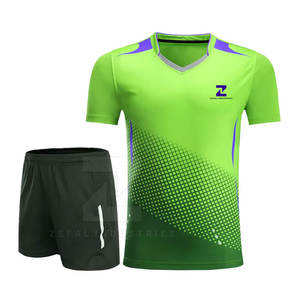 Pakistan Fabricant Hommes Respirant Avant Logo Tennis Uniforme 100% Polyester Haute Qualité À Manches Courtes - Product Image 2