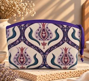 DAFNI BIG PAZAR Portefeuille Mini en Tissu Brodé à la Main Imprimé pour Femme, Sac Promotionnel Fête des Mères, Modèle 577 - Product Image 3