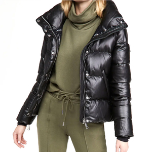 Ropa de calle Chaqueta acolchada de Invierno para mujer Venta al por mayor Uso al aire libre Soporte de poliéster Venta al por mayor Chaqueta acolchada para mujer - Product Image 4