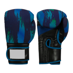 Gants de boxe en gros avec support de poignet, best-seller, cuir mélangé, combat personnalisé, OEM, couleur blanche - 8oz 10oz 12oz 14oz 16oz - Product Image 1