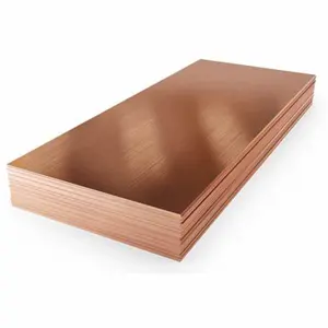 Manufacturer direct supply high quality custom easy fiber welding copper plate 4mm copper clad laminated full sheet