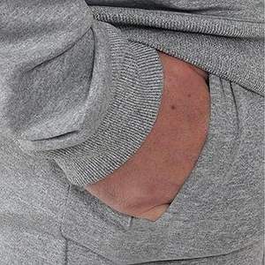 Survêtement d'hiver 2 pièces pour hommes personnalisé ensemble élégant de pantalons de survêtement à capuche 100% coton tendance grande taille survêtement - Product Image 2