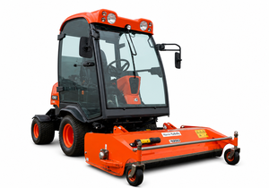 Tractor Cortacésped Kubota ZD1211 Rojo con Tracción en las 4 Ruedas y Alto Nivel de Seguridad - Product Image 2