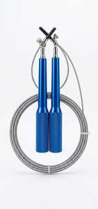 Adjustable Speed <b>Rope</b> with Aluminium Handles, 3mm PVC Coated Steel Wire, Ball Bearing Skipping <b>Rope</b> for Fitness <b>Exercise</b> & Cross - Product Image 6