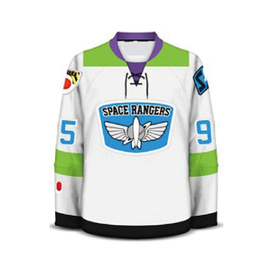 Ensemble de maillots de hockey sur glace personnalisés pour hommes adultes 100% polyester séchage rapide respirant antibactérien nom d'équipe personnalisé logo Position - Product Image 3