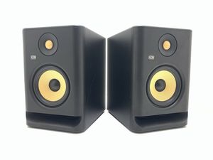 Par de Monitores de Estudio Profesionales Bi-Amplificados KRK Speaker RP5 Rokit 5 G4 100% Originales, Color Negro - Product Image 4