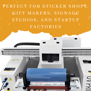 6060 卷筒式平板一体式UV喷墨打印机，用于包装盒和多材质打印 - Product Image 6