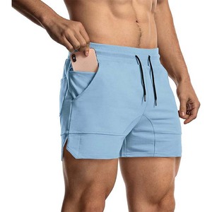 Ropa de hombre Pantalones cortos para correr Entrenamiento Gimnasio Fitness Hombres Joggers Entrenamiento Ropa deportiva Pantalones cortos para hombres Estilo de calle alta con bolsillo - Product Image 4
