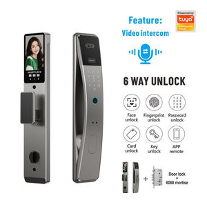 Nuovo Stile <span class=keywords><strong>Serratura</strong></span> Intelligente TUYA con Impronta Digitale e Riconoscimento Facciale, <span class=keywords><strong>Serratura</strong></span> <span class=keywords><strong>Elettrica</strong></span> Digitale con Telecamera e Blocco Biometrico <span class=keywords><strong>per</strong></span> Porta - Product Image 3