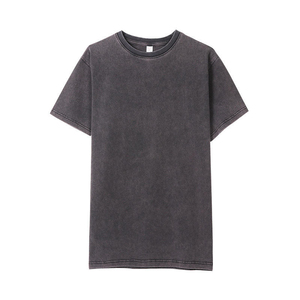 เสื้อยืดโอเวอร์ไซส์ผู้ชายลดราคาจากโรงงาน เสื้อยืดออกกำลังกาย แฟชั่นสตรีทแวร์ เสื้อยืดแบบย้อมสีเอซิดสั่งทำพิเศษ - Product Image 5