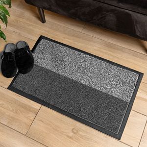 Tapis d'entrée double absorption d'humidité avec support antidérapant en TPE 45x75 cm - Product Image 2