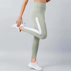 Ropa de mujer Pantalones largos de cintura alta Leggings Entrenamiento Legging sin costuras Mujeres Spandex Poliéster Ropa de calle Transpirable - Product Image 3