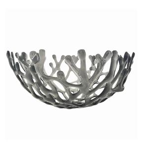 Cuenco decorativo de diseño de metal para servir comida de mesa, pulido brillante cuenco, utensilios de cocina al mejor precio. - Product Image 3