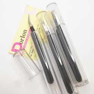 Tube vide en plastique transparent pour pince à épiler d'extension de cils avec logo personnalisé - Product Image 1