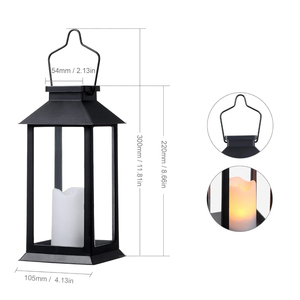 Handmade <b>Black</b> Powder Coated Metal <b>Lantern</b> Light Accessories Hanging <b>Lantern</b> for Home Indoor and <b>Outdoor</b> Christmas Wedding Use - Product Image 4
