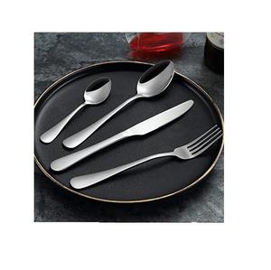 hot sale Luxury Stainless Steel wedding gold plated Cutlery beautiful design handle flatware <b>spoon</b> <b>and</b> <b>fork</b> <b>set</b> safe <b>and</b> healthy - Product Image 3