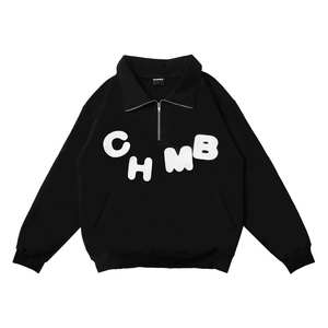 Men's Custom Logo Double Zipper Oversized Hoodie Heavy Weight 100% Cotton <b>Zip</b>-up Jacket - Product Image 5
