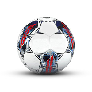 Professional Thermal Bonded Futsal <b>Ball</b> PU Material Textured Surface Indoor Soccer <b>Ball</b> White & Blue Made In Pakistan - Product Image 2