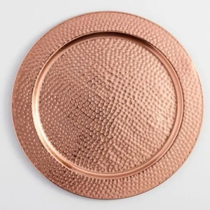 304 Grade Metal Charger <b>Plate</b> <b>Wedding</b> Party Tableware Catering Serving Dishes Restaurants Kitchen Top <b>Wedding</b> <b>Plate</b> - Product Image 4