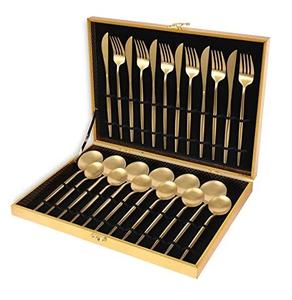 Ensemble de couverts en acier inoxydable poli miroir de qualité créative ensemble de couverts au design attrayant pour ensemble de couverts de vaisselle - Product Image 4