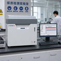 Analyseur industriel entièrement automatique U-Therm YX-GYFX7706D IP65 AC220V 2 Précision 4KW Gravimétrique ASTM D5142 20 échantillons/lot